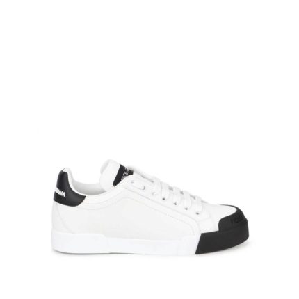 Dolce & Gabbana Portofino Low White Black